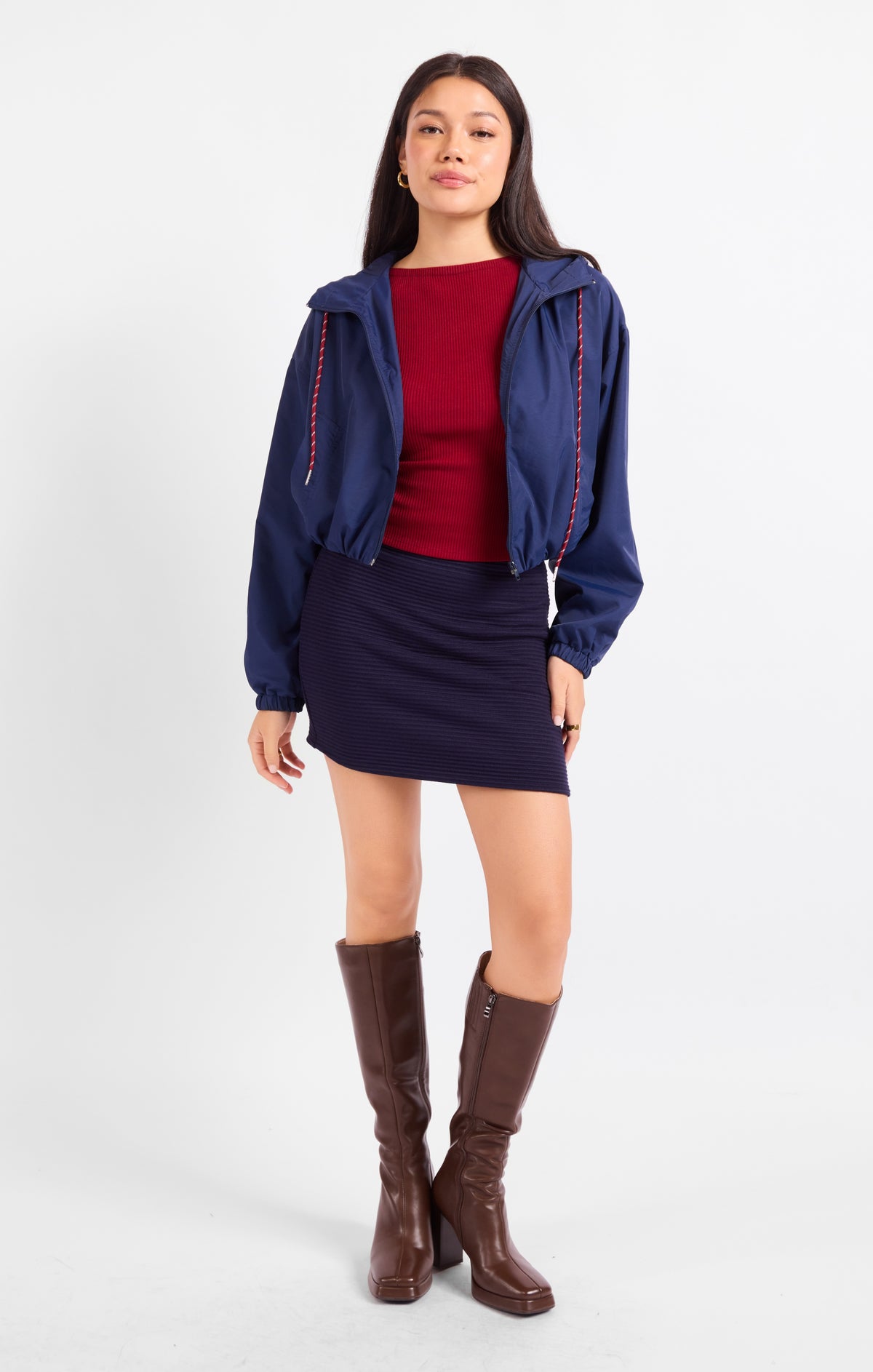 Sadie & Sage Quick Run Wind Breaker Jacket