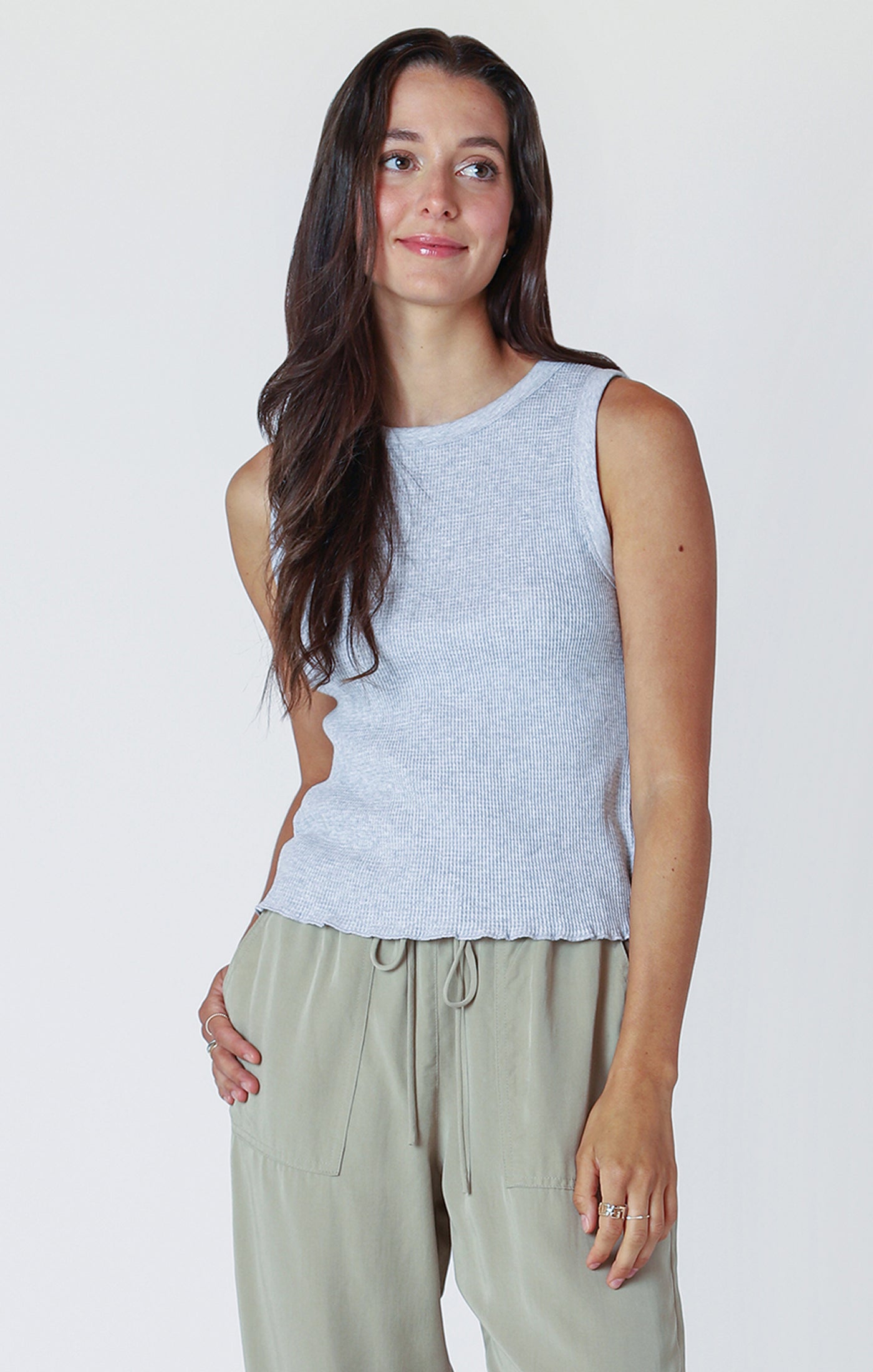 Dex Waffle Knit Tank