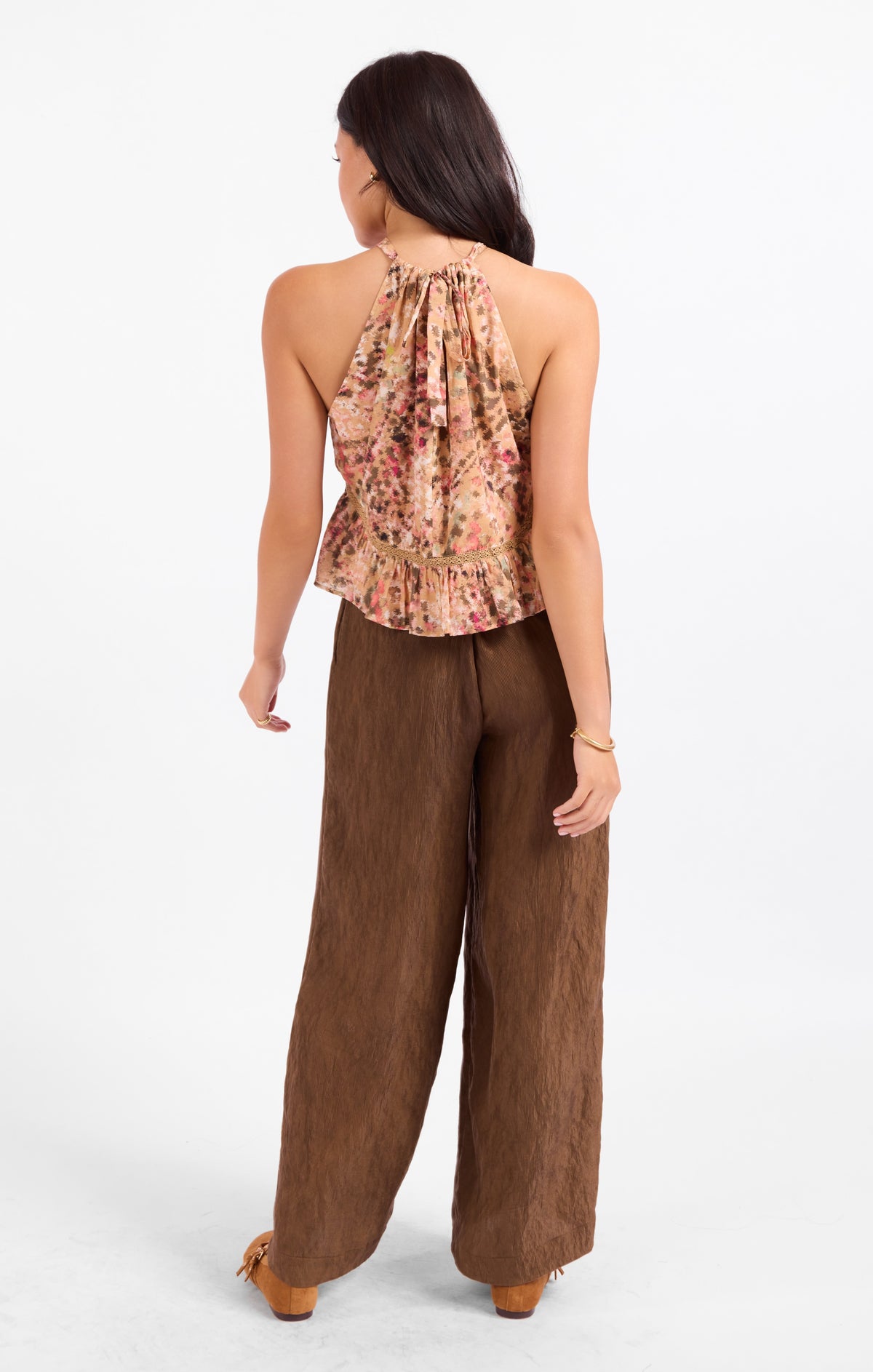 Sadie & Sage Sunset Canyon Halter Top