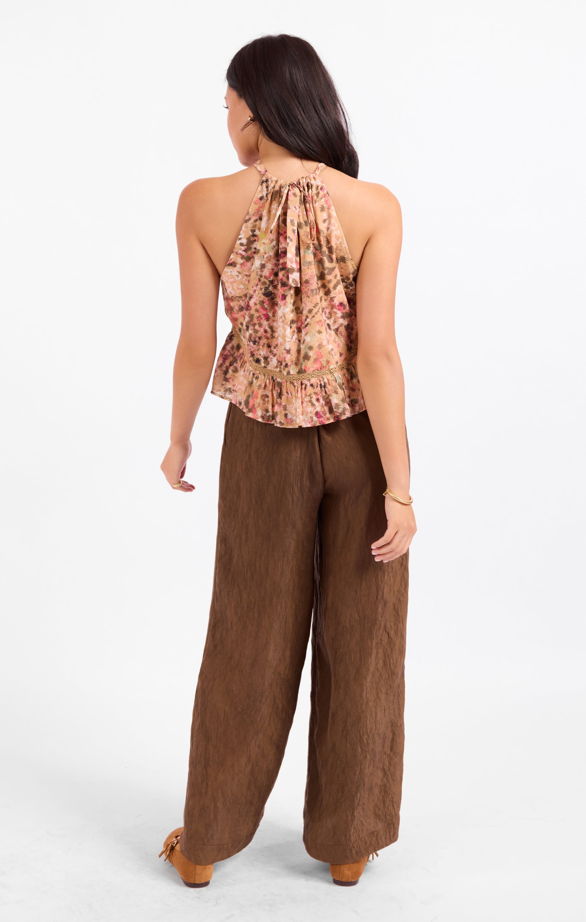 Sadie & Sage Sunset Canyon Halter Top