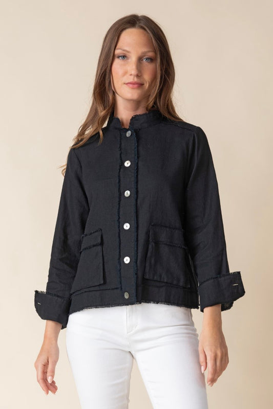 Habitat Summer Breeze Fringe Jacket