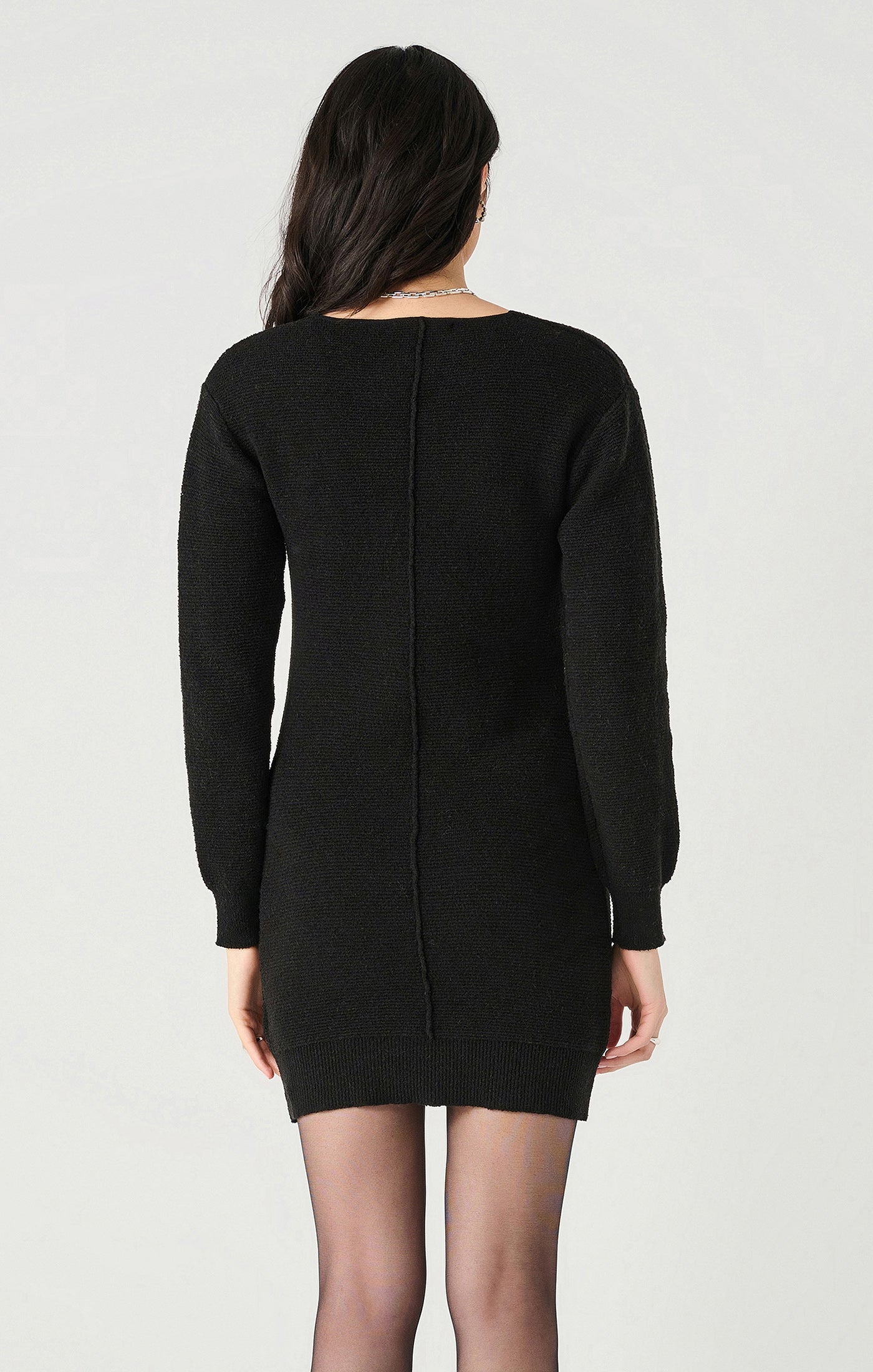 Dex Ribbed Sweater Dress