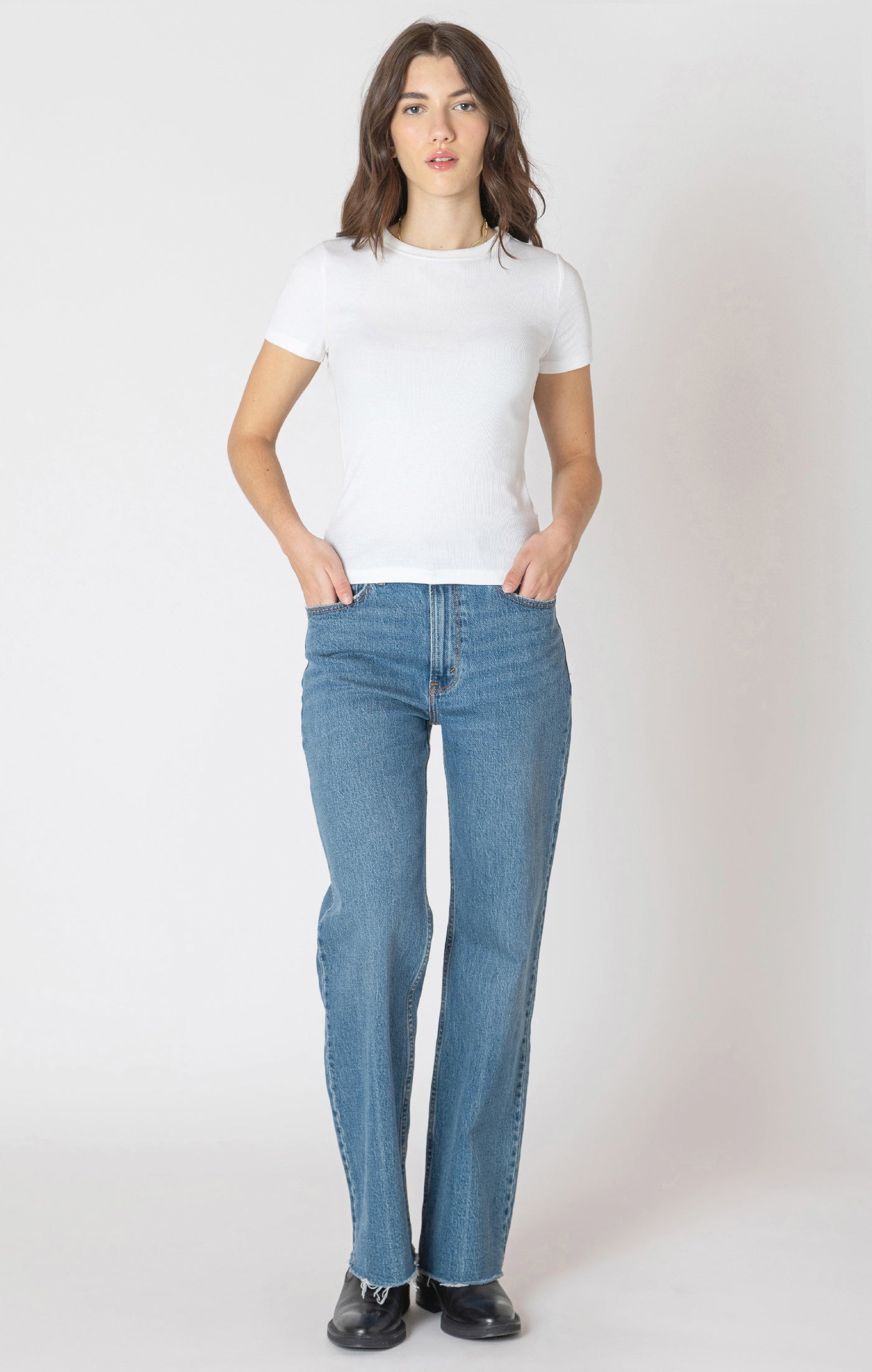 Dex Basic Ribbed Tee