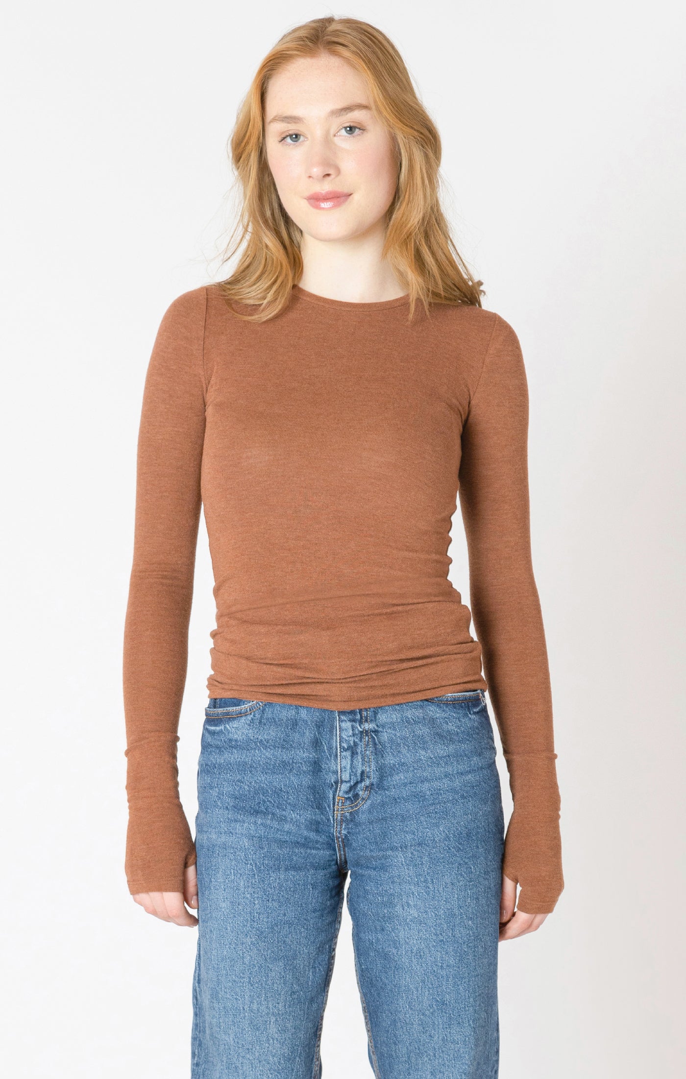 Dex Brushed Crewneck Tee