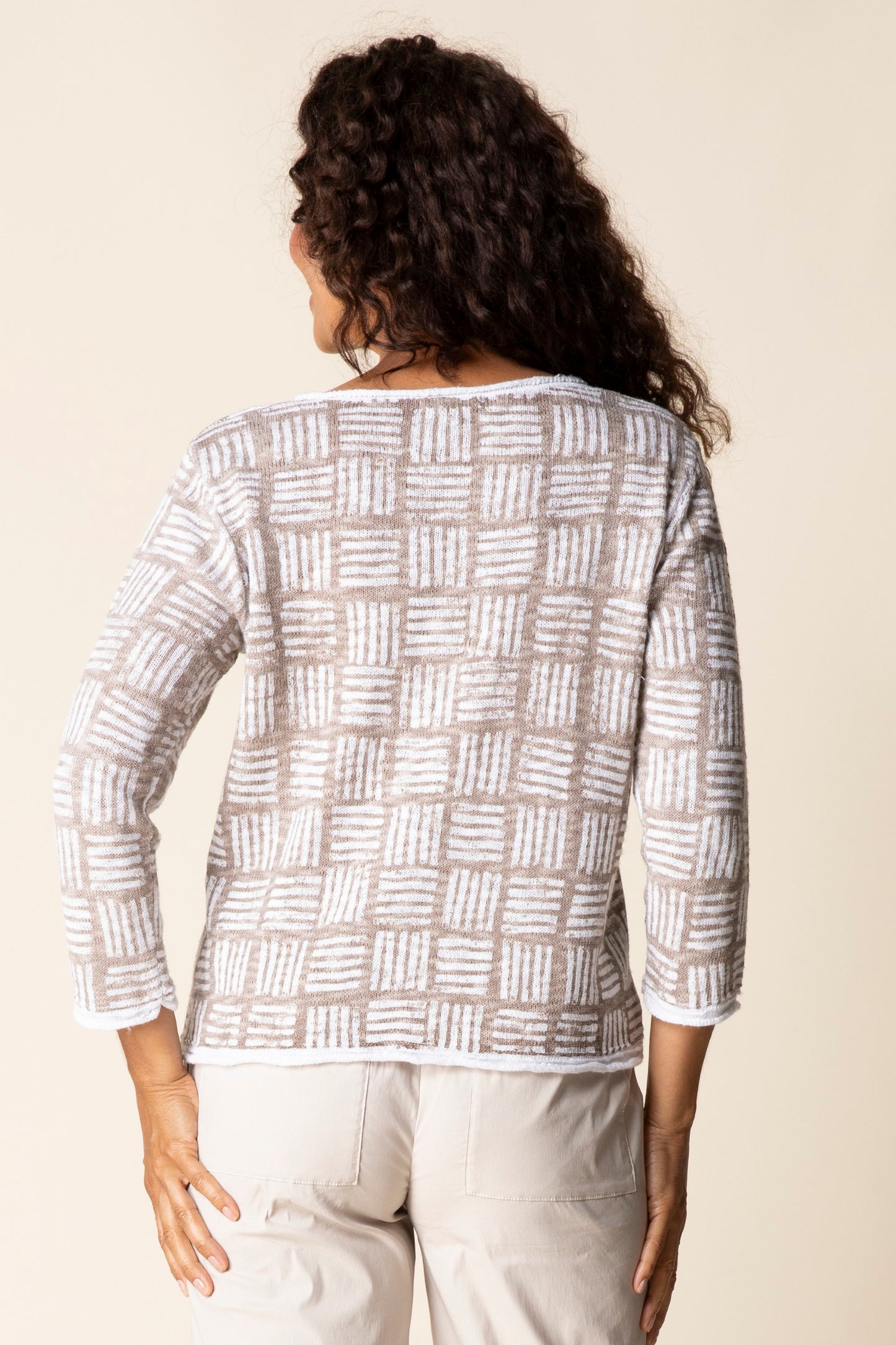 Habitat Block Print Summer Pullover