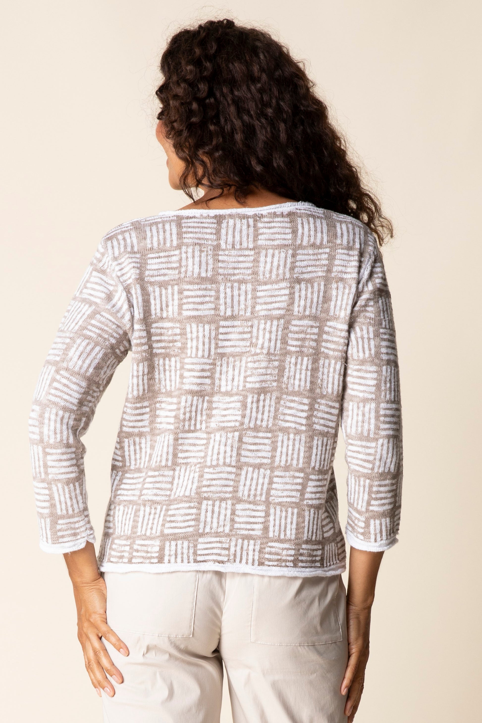 Habitat Block Print Summer Pullover