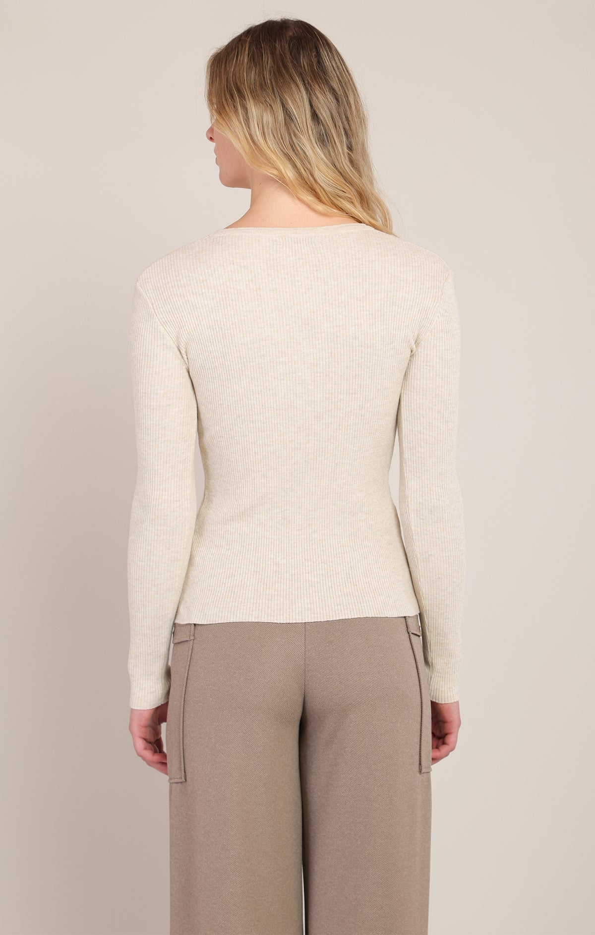 Room 34 Ribbed Sweater Top