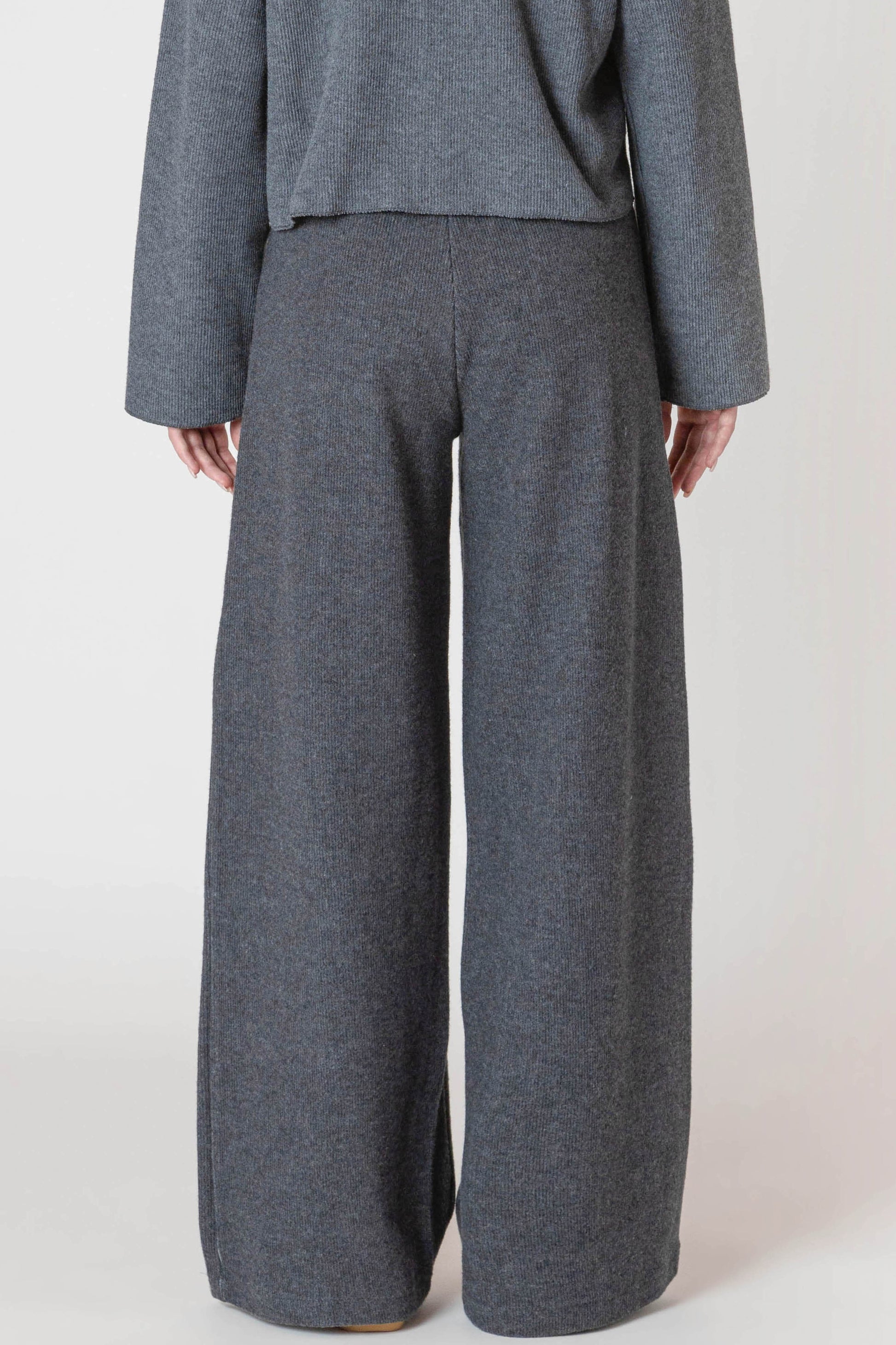 Room 34 Wide Leg Ribbed Pant