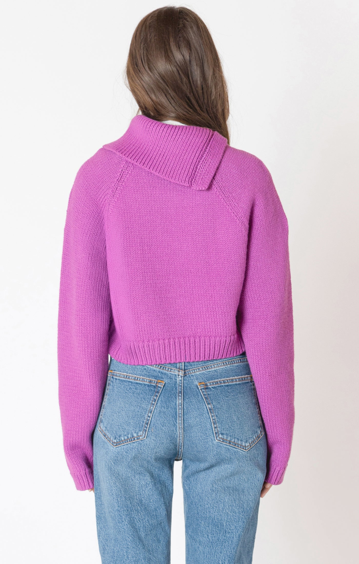 Dex Asymmetric Neckline Sweater