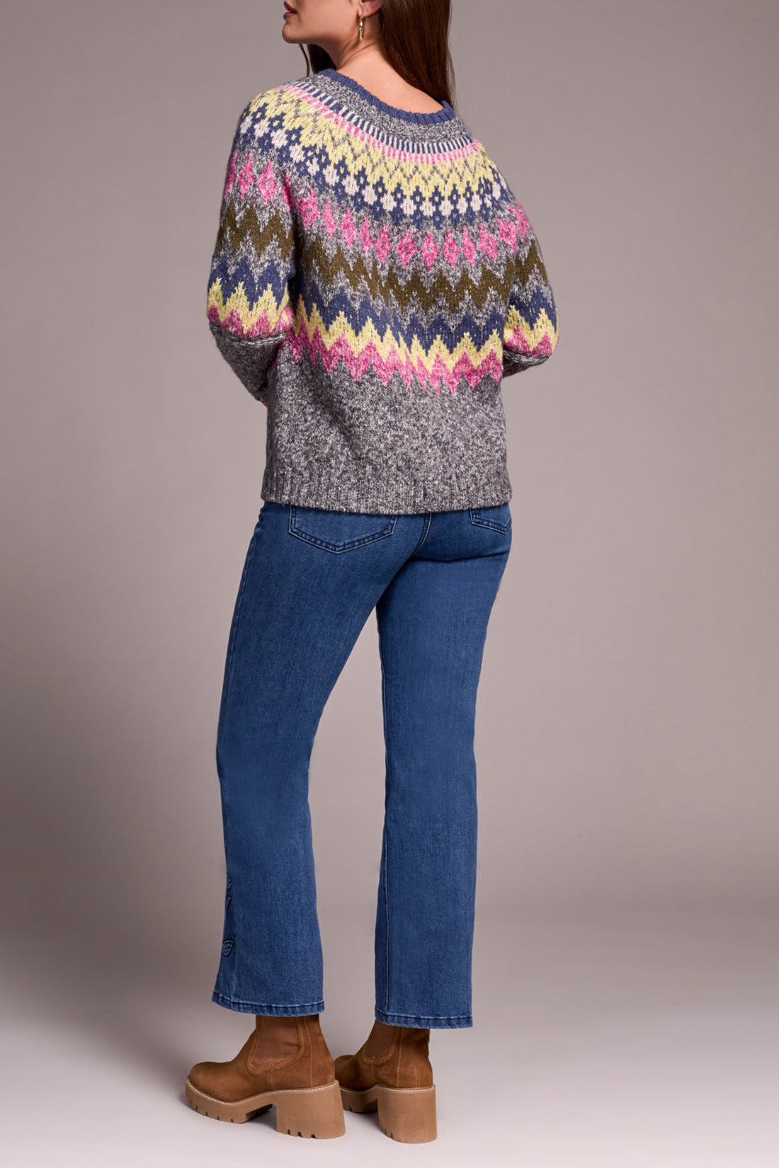 Tribal Intarsia Sweater
