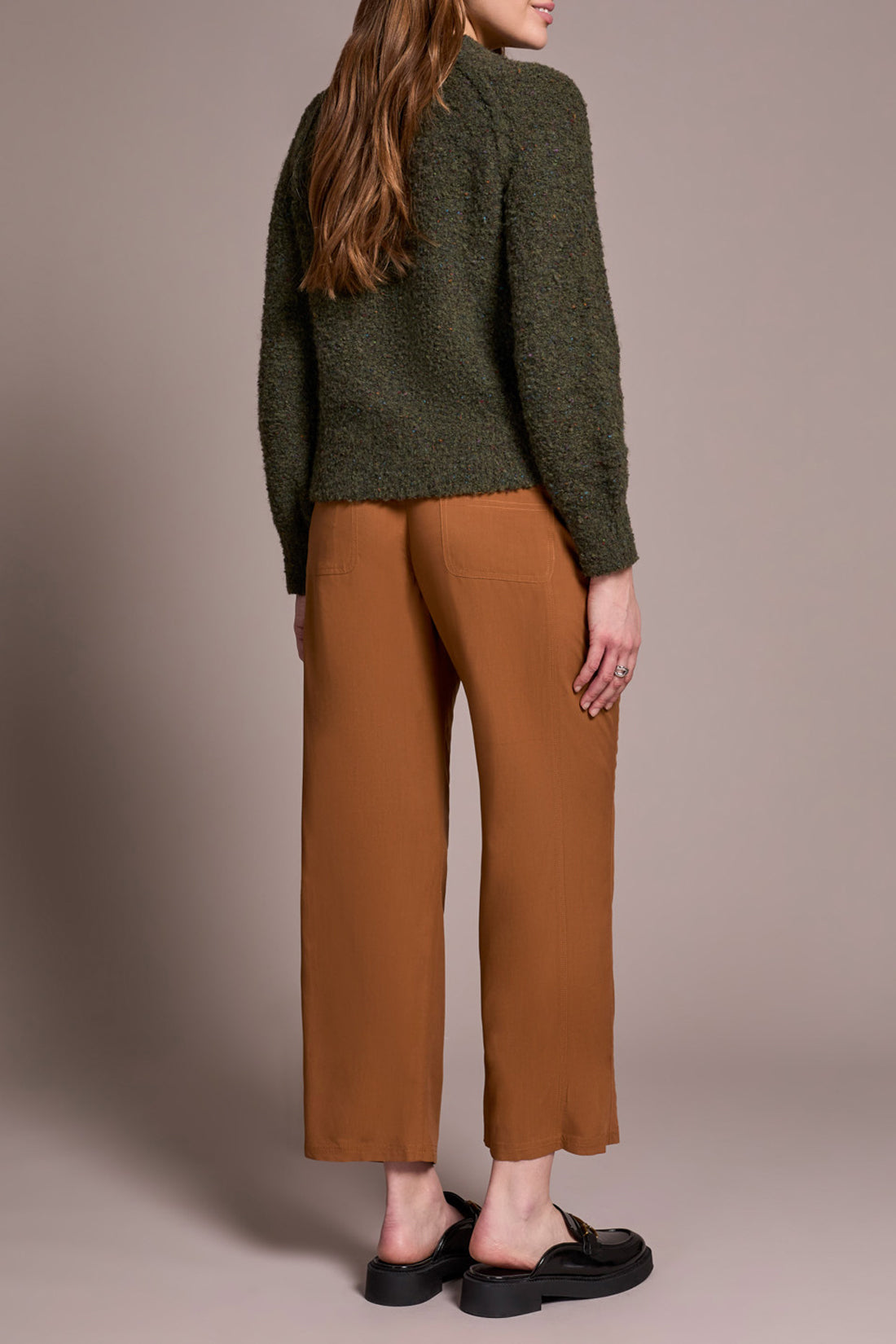 Tribal Long Sleeve Crew Neck Sweater