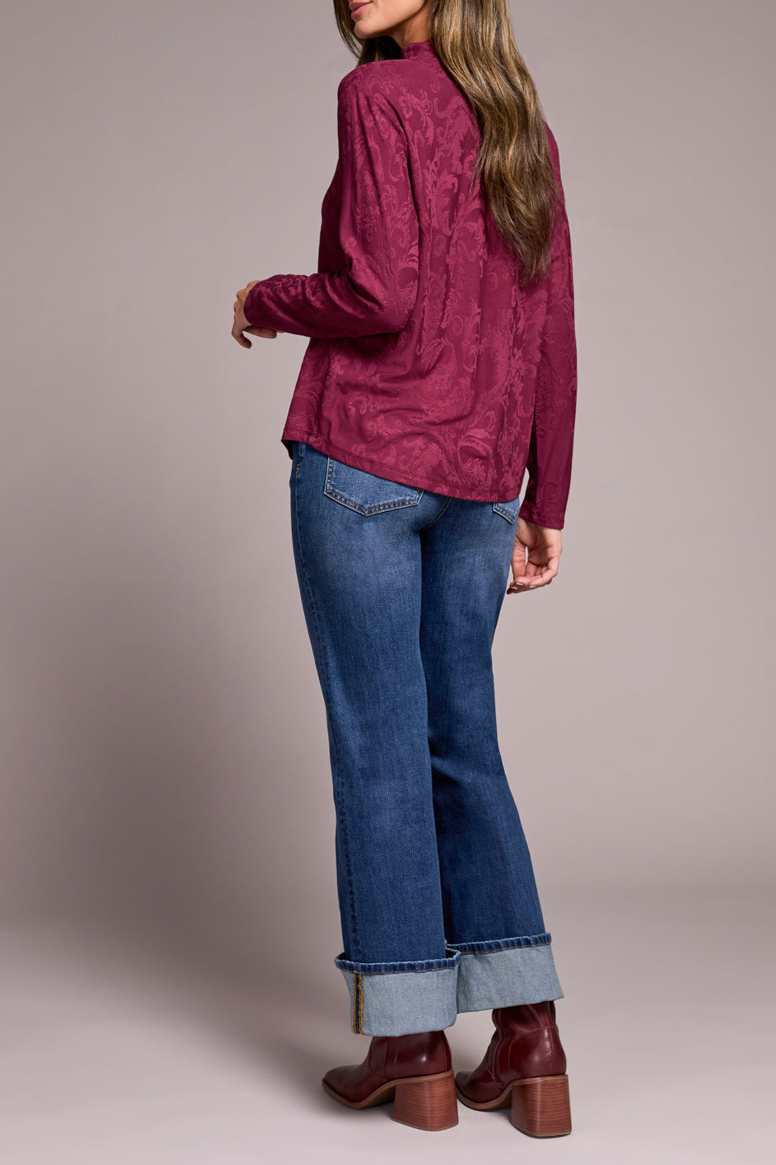 Tribal Mock Meck Top