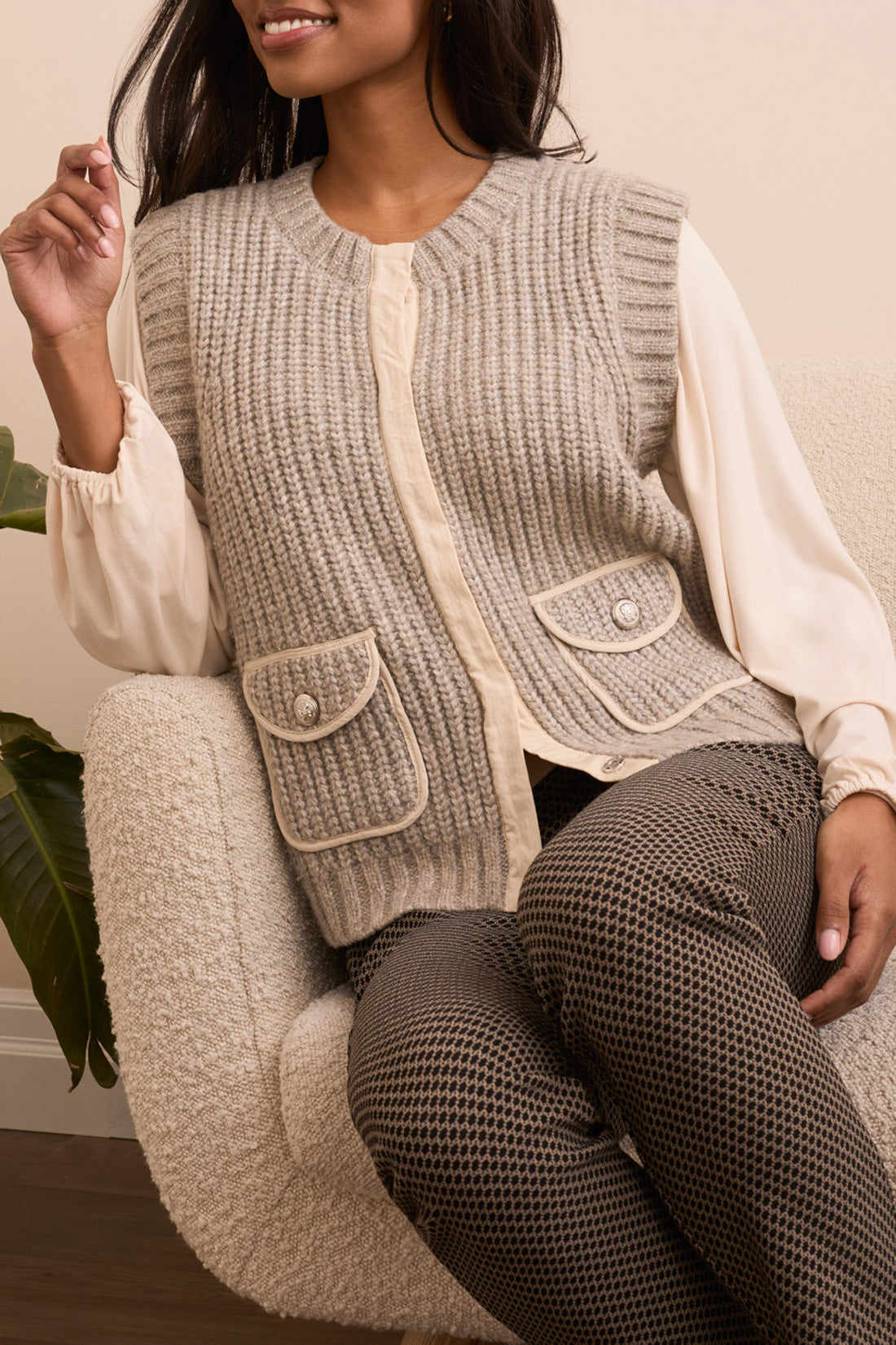 Tribal Vest With Pockets
