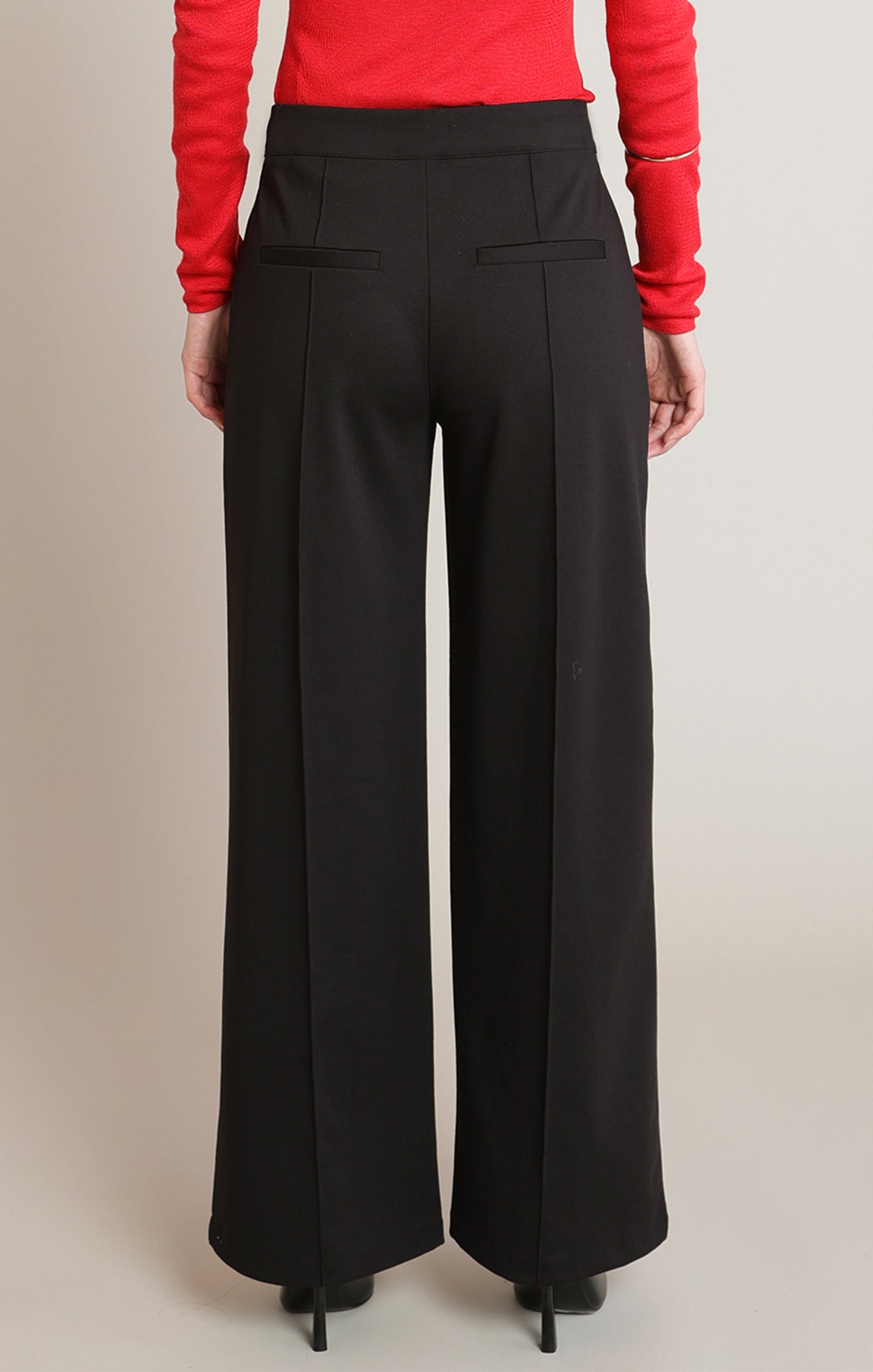 Black Tape Stretchy Dress Pant
