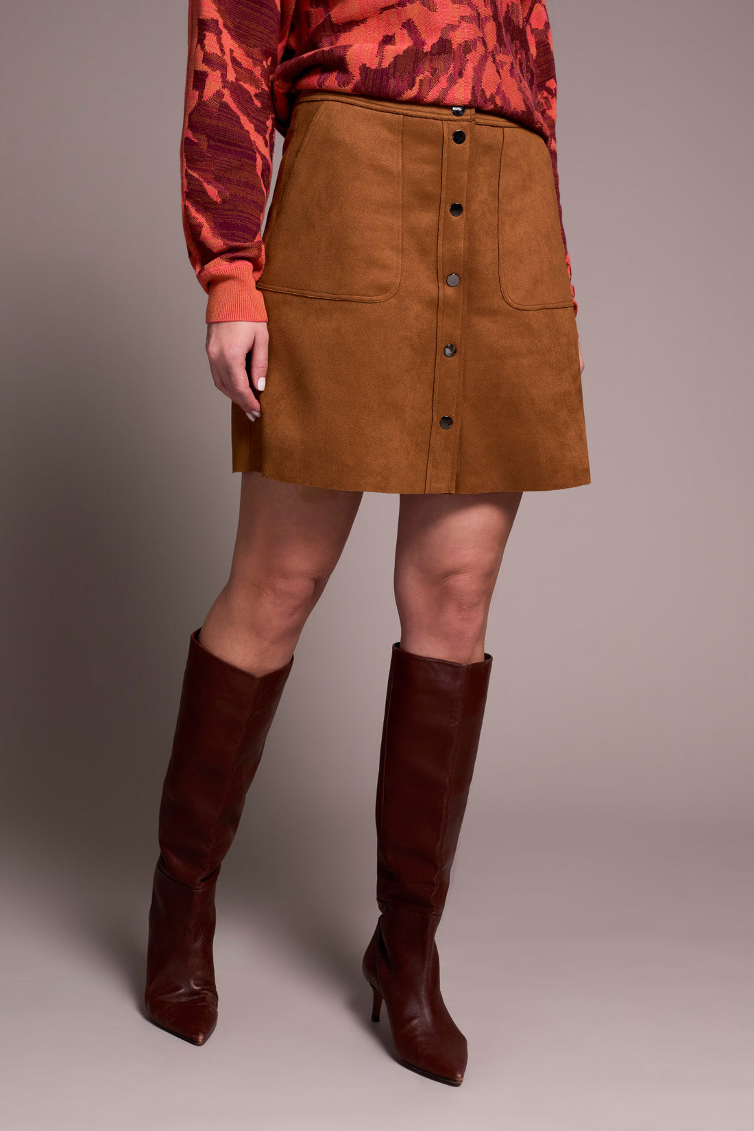Tribal Skirt With Snaps