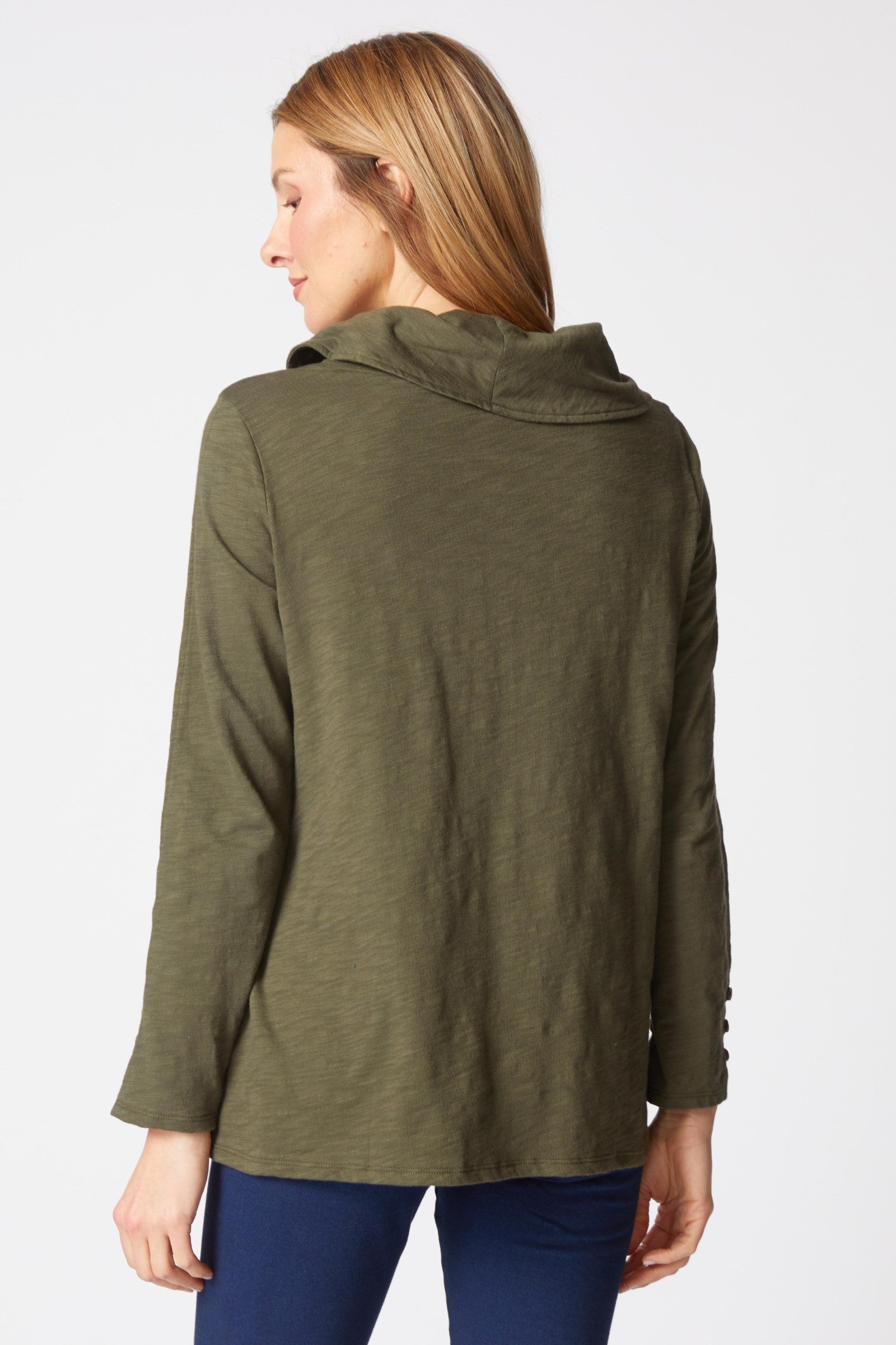 Habitat Cotton Pebble Cowl Tunic