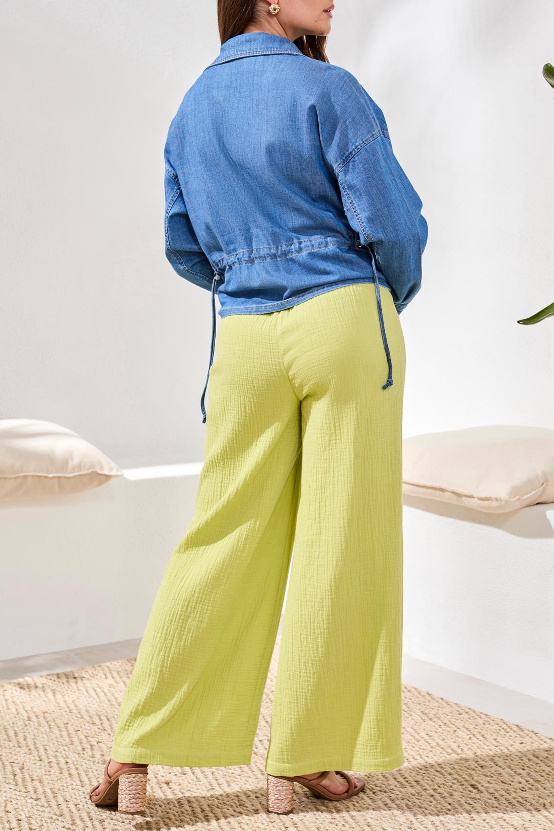 Tribal Jacket With Back Adjustment