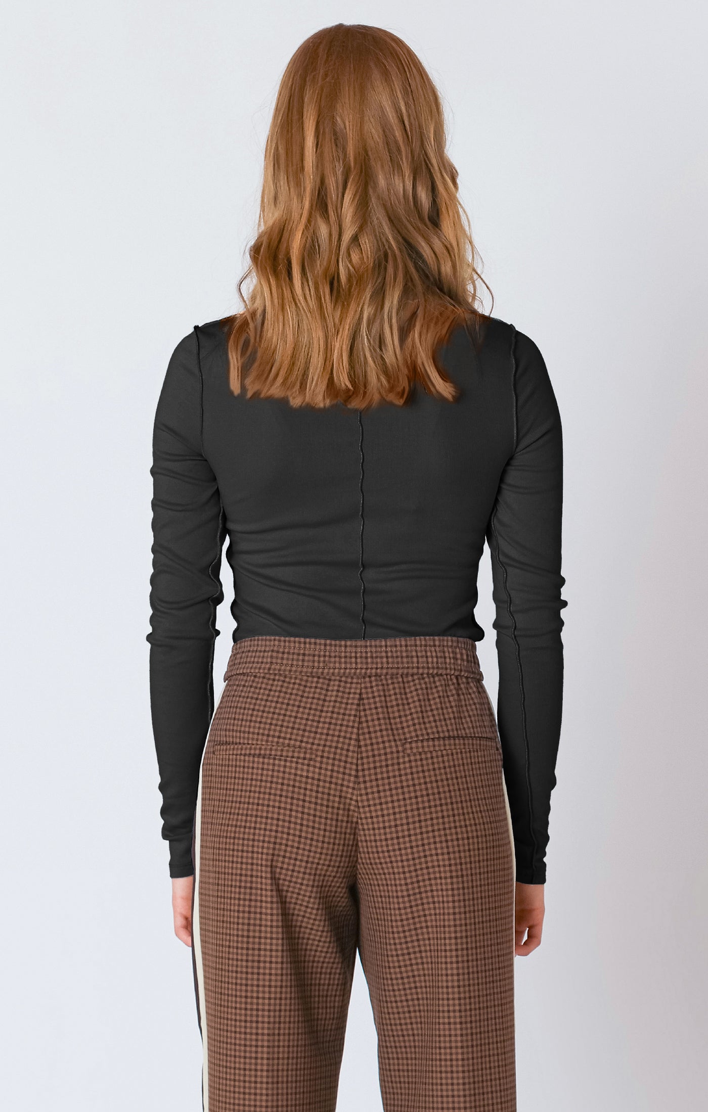 Dex Exposed Seam Turtleneck