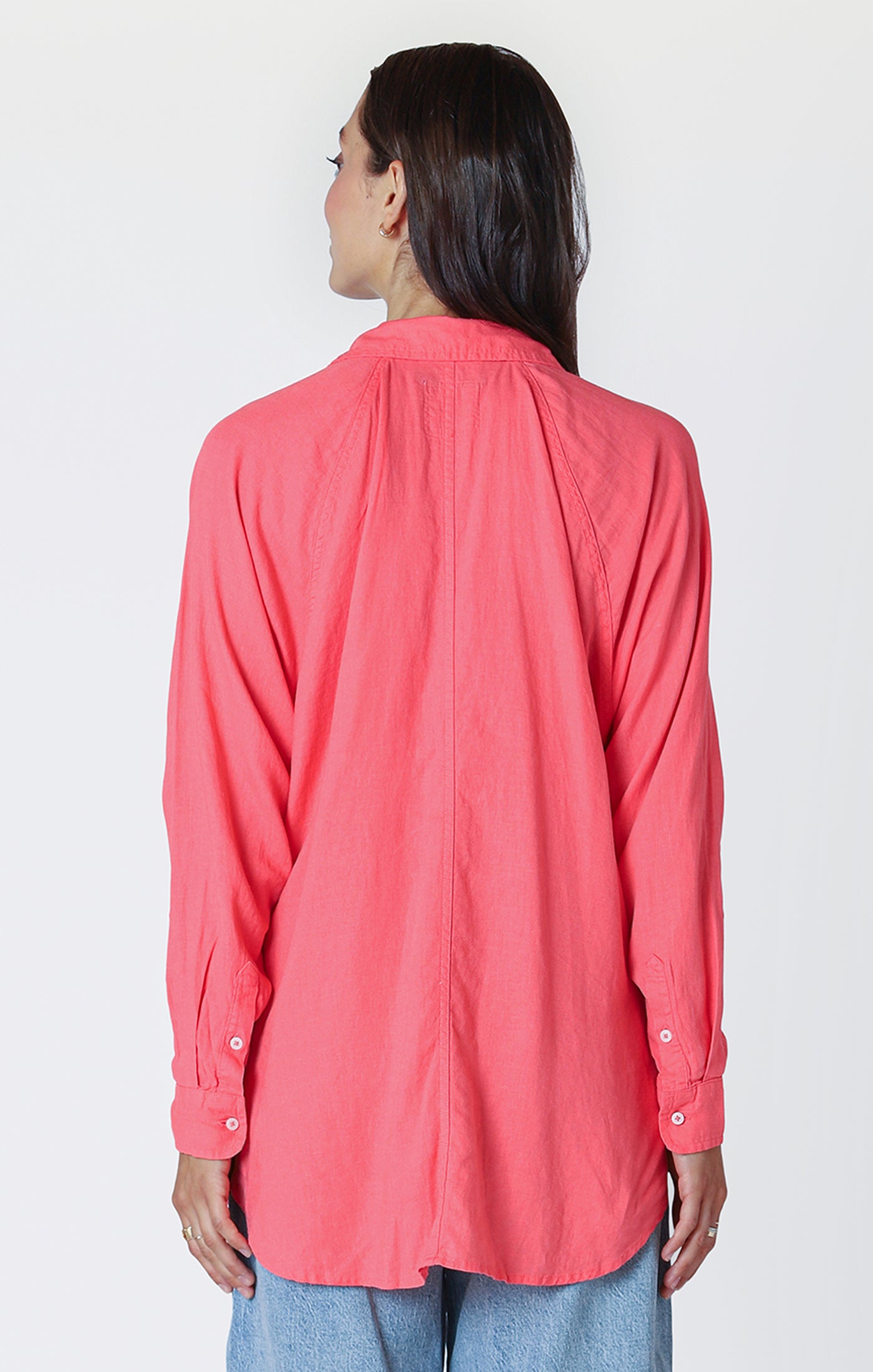 Dex Button Front Blouse