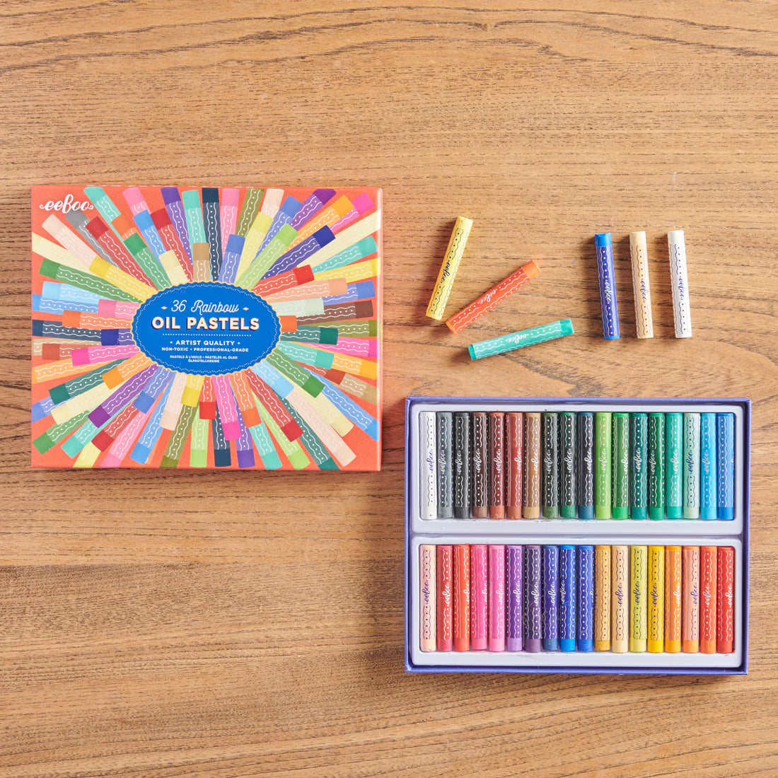 Rainbow 36 Oil Pastels