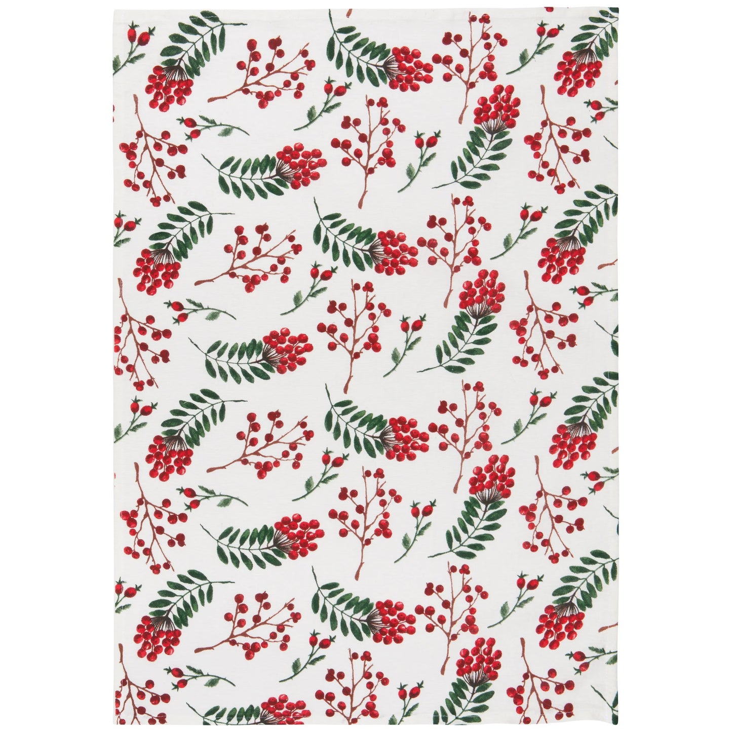 Winterberry Bakers Floursack Dishtowels Set of 3