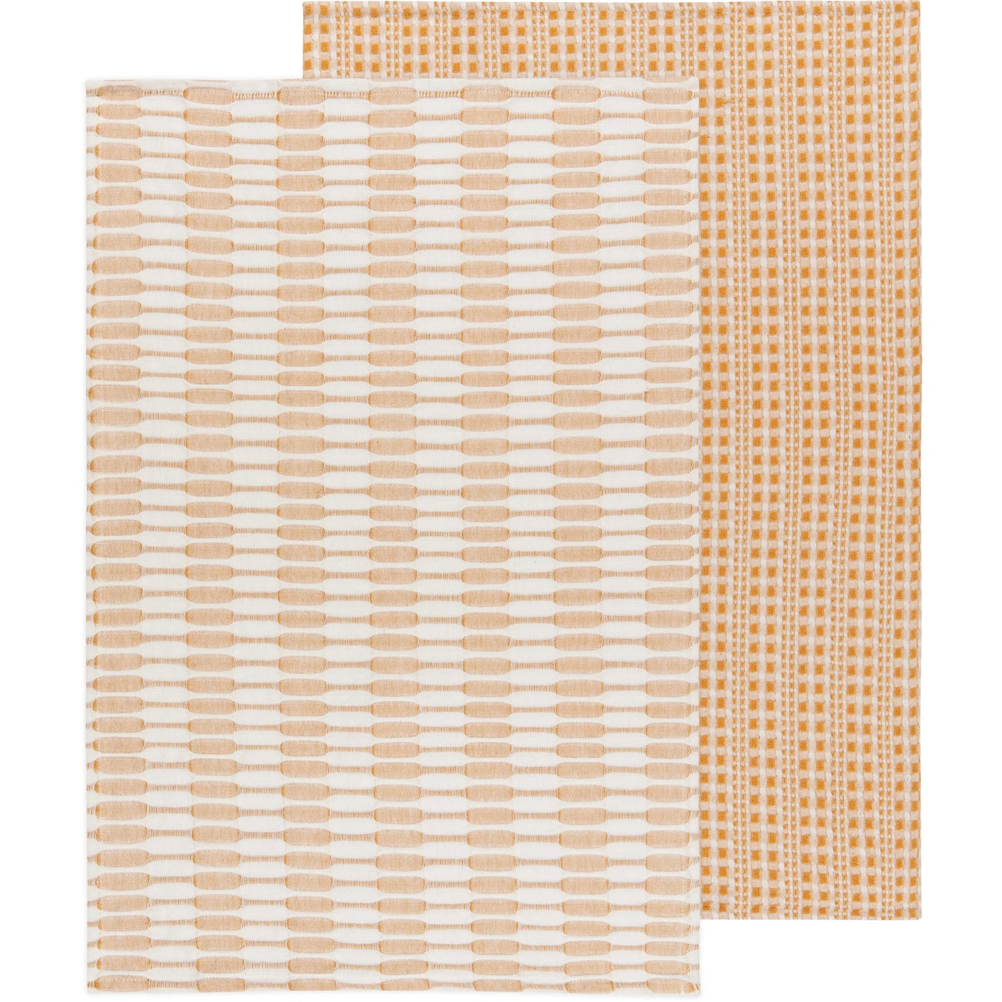 Abode Dishtowels, Set Of Two Ochre