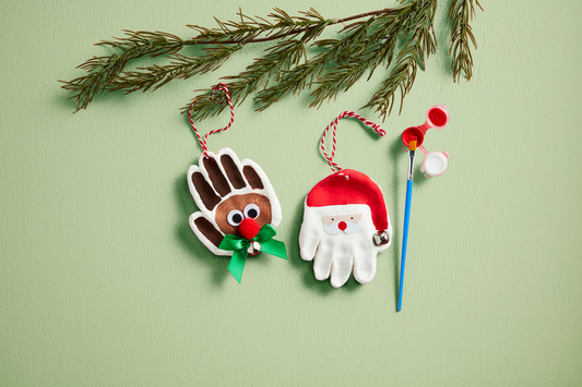 Christmas Handprint Ornament Kit