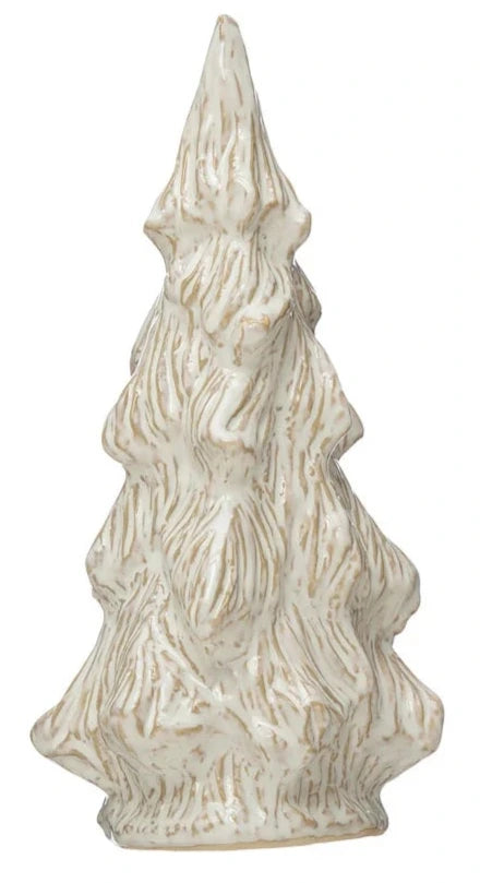 Stoneware Tree With Reactive Glaze