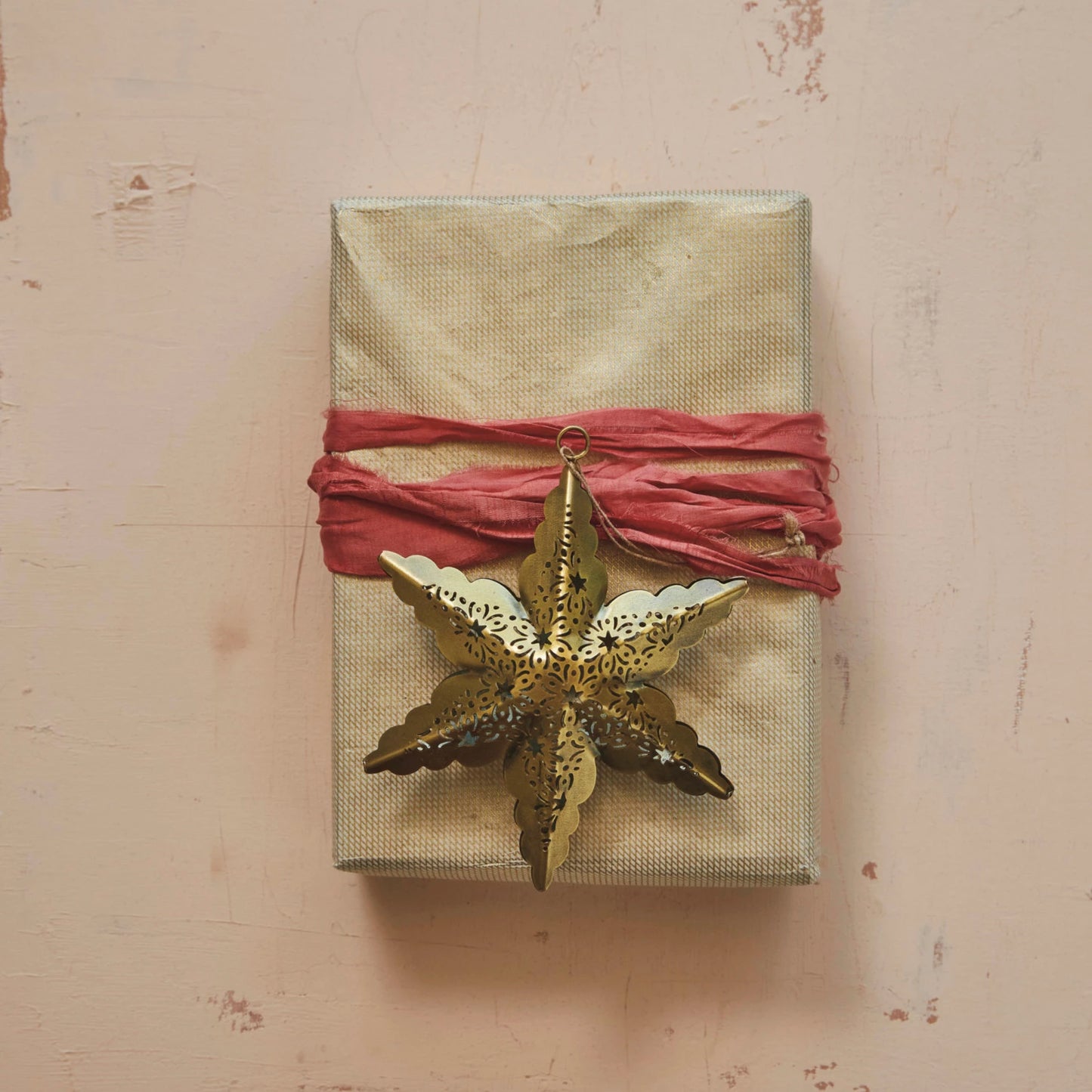 Metal Laser Cut Star Ornament