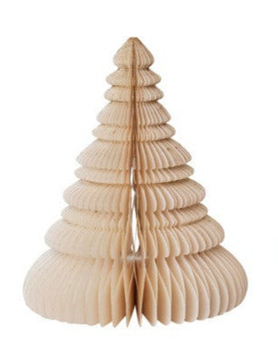 Paper Folding Honeycomb Trees