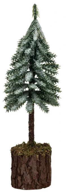 Fir Tree With Wood & Moss Base