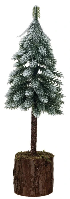 Fir Tree With Wood & Moss Base