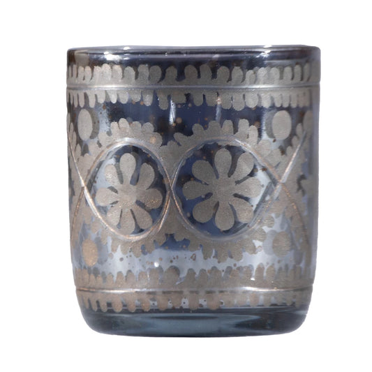 Etched Mercury Glass Tealight