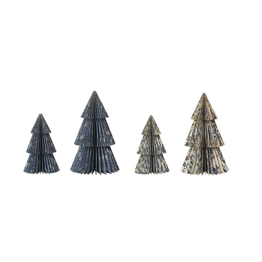 Handmade Folding Honeycomb Trees with Pattern