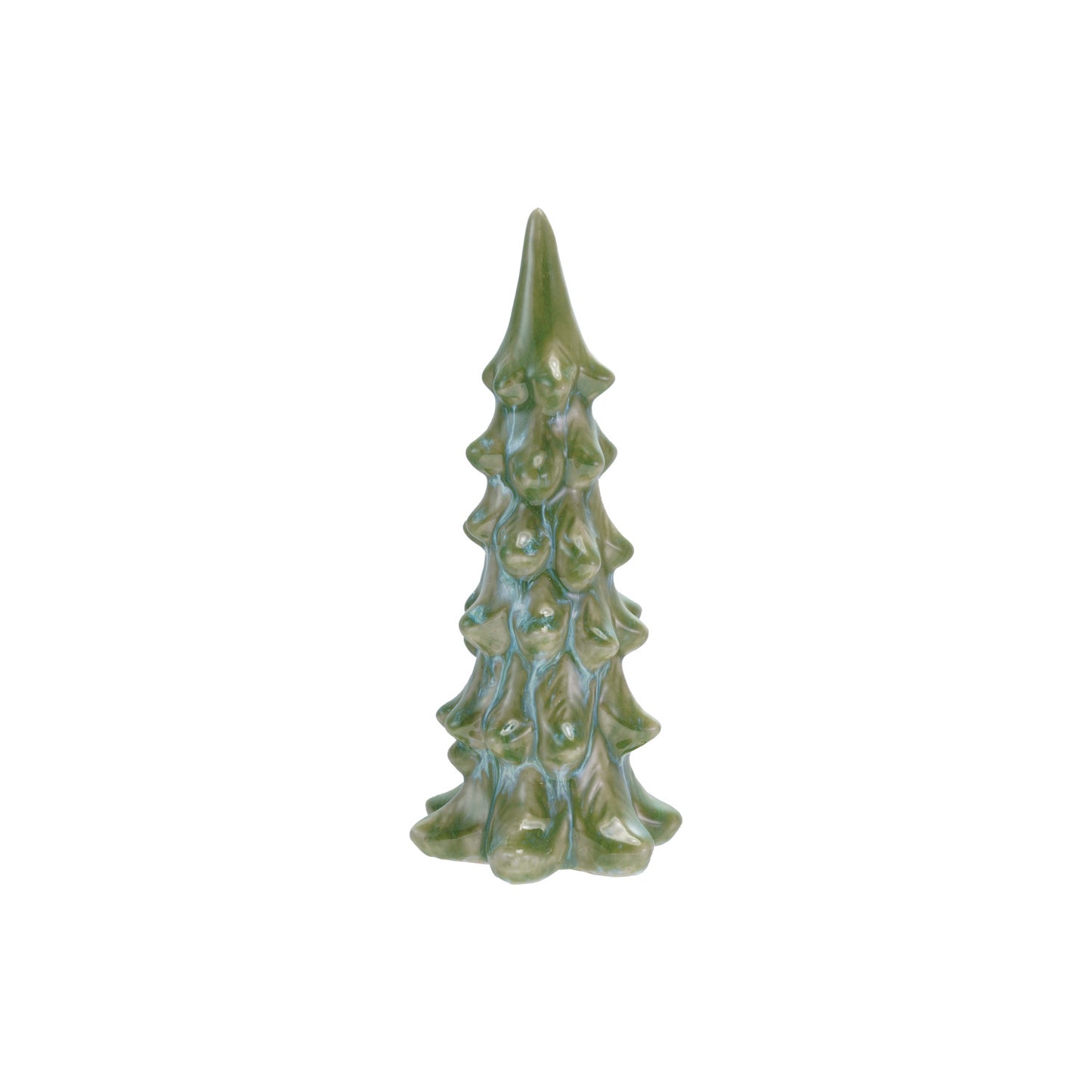Stoneware Tree With Reactive Glaze