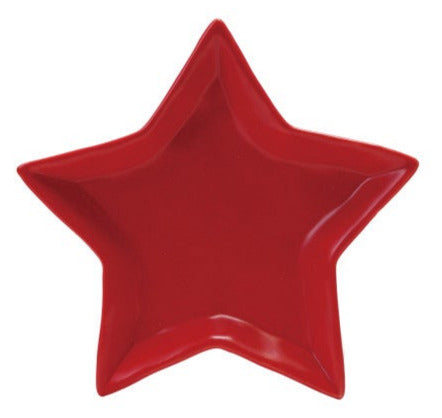 Stoneware Star Shaped Dish