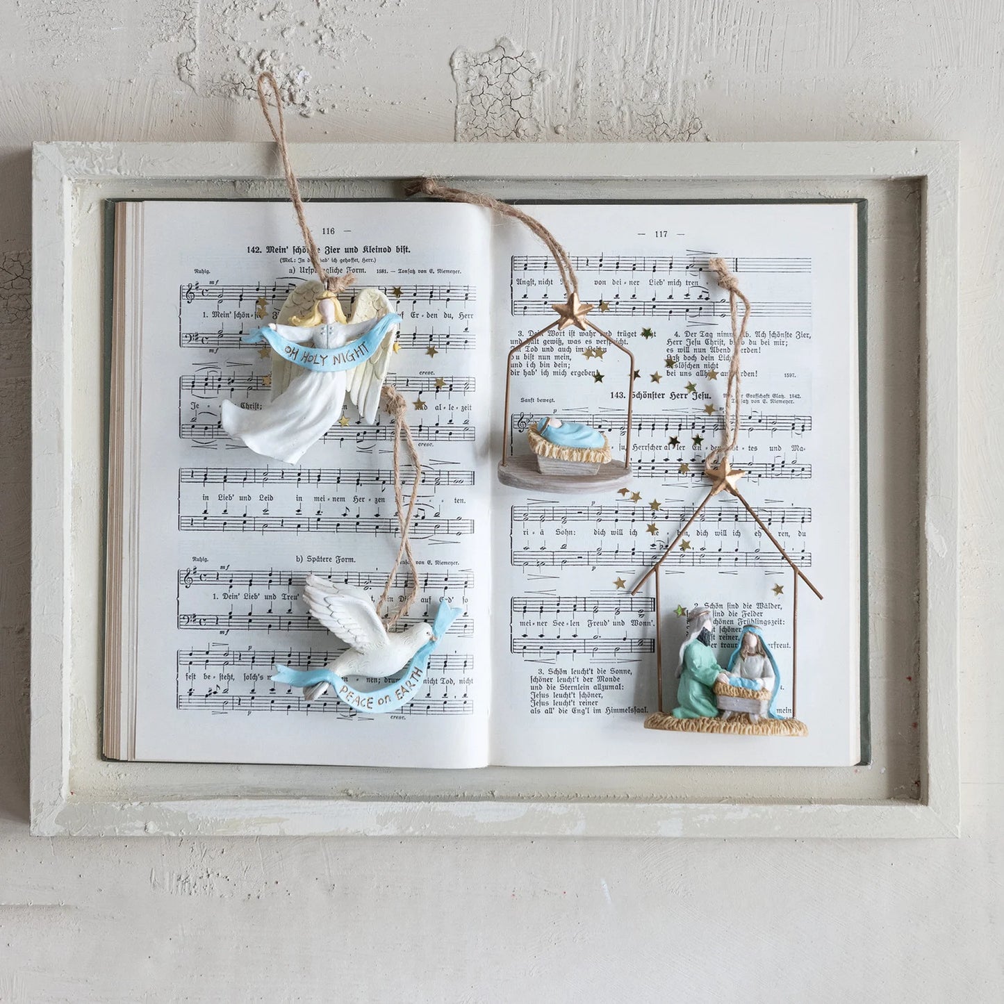 Resin Holiday Icon Ornament