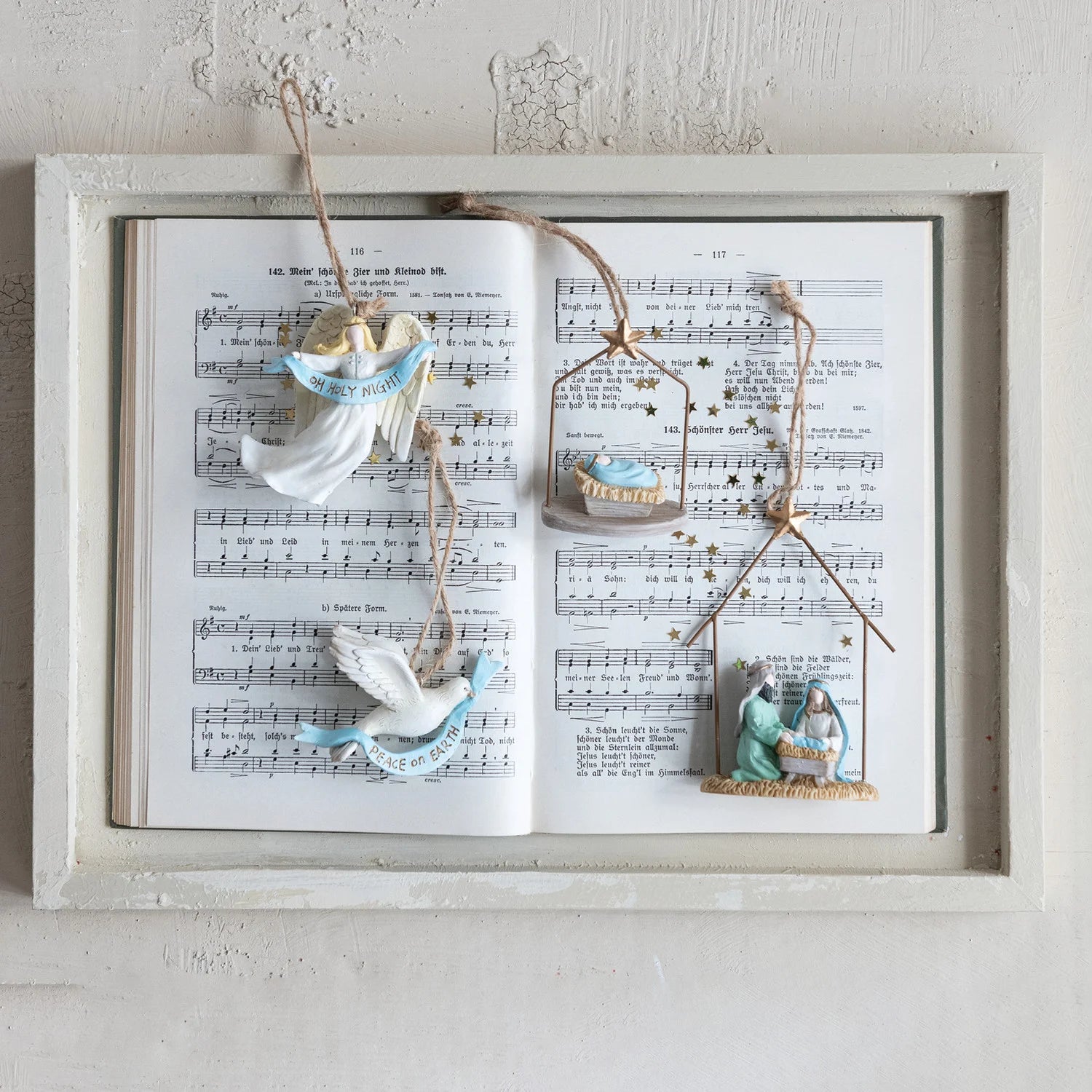 Resin Holiday Icon Ornament