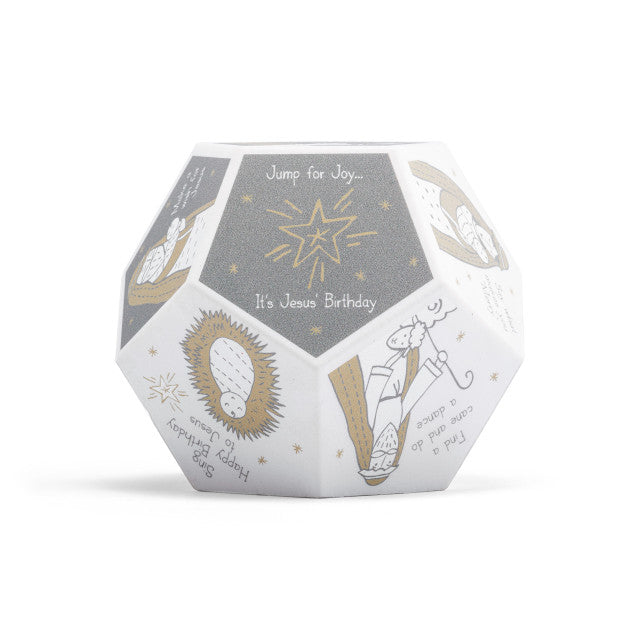 Happy Birthday Jesus 12-Sided Foam Dice