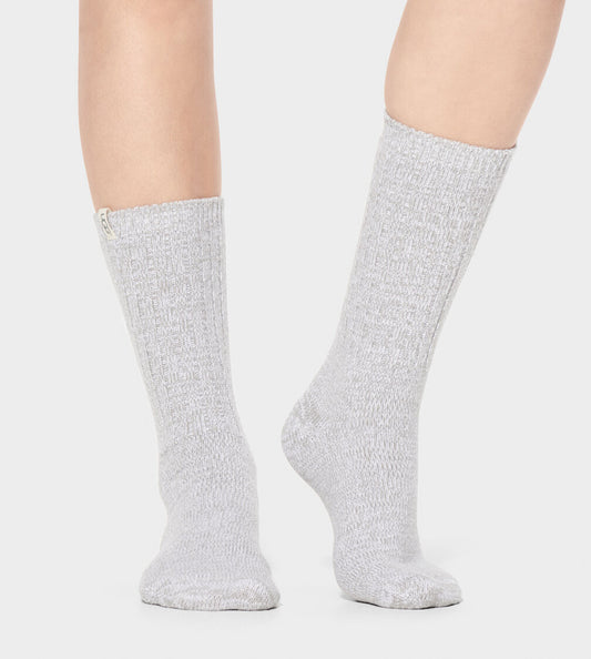 UGG Rib Knit Slouchy Crew Sock - Multiple Color Options