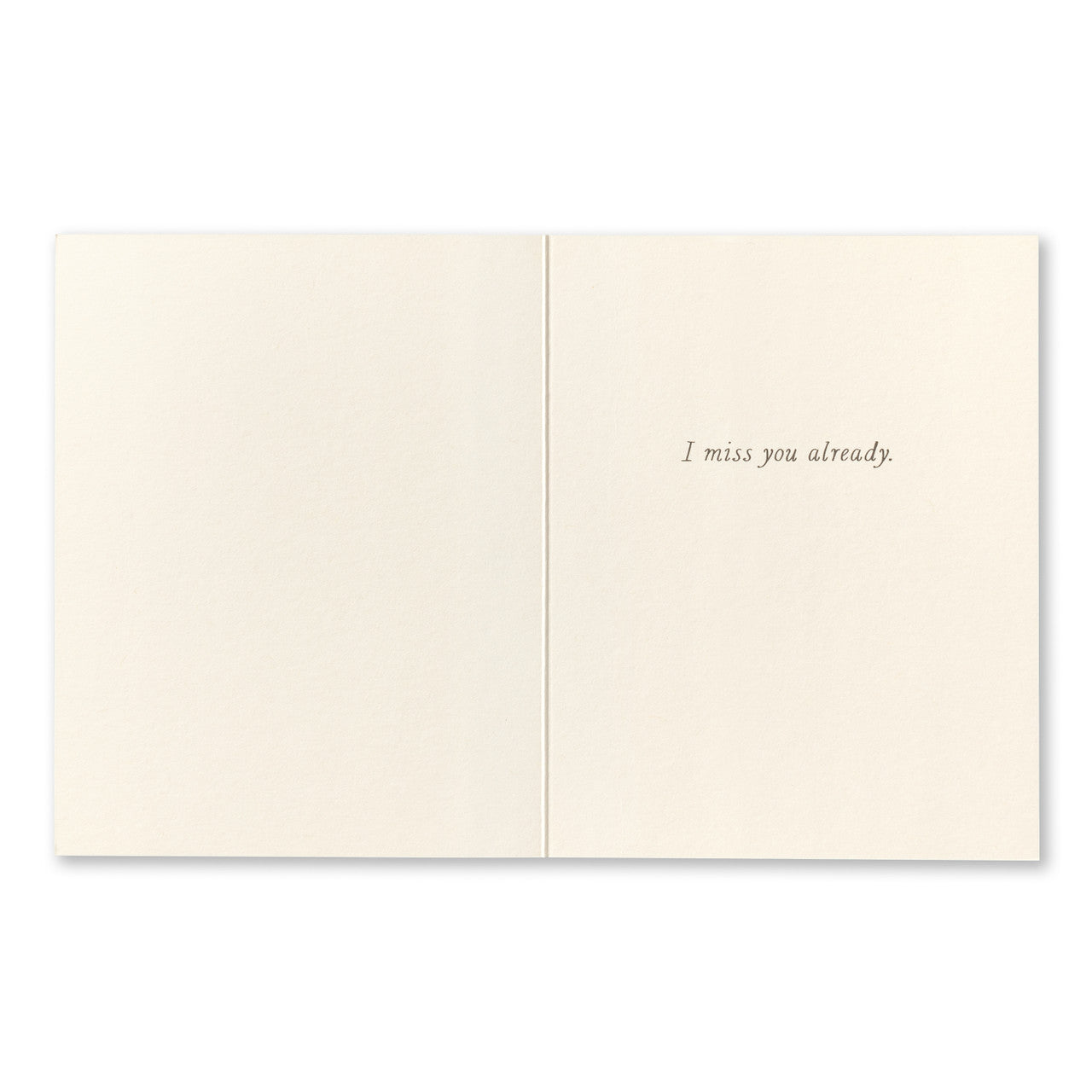 What Am I Going To Do Without You - Goodbye Card