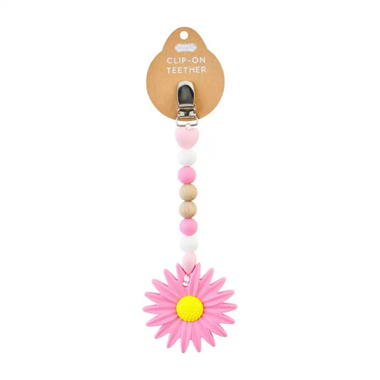 Daisy Clip On Teether