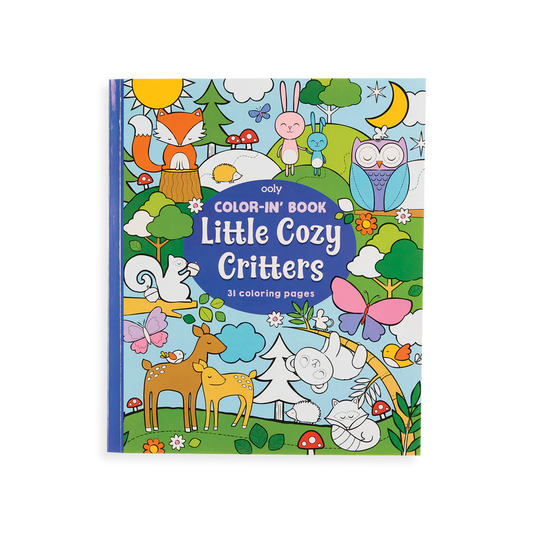 Color-in' Book- Little Cozy Critters
