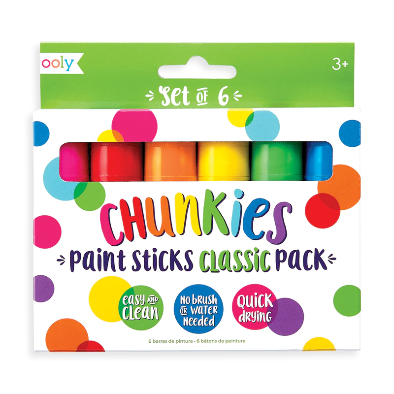 Chunkies Paint Sticks - Classic Pack - Set Of 6