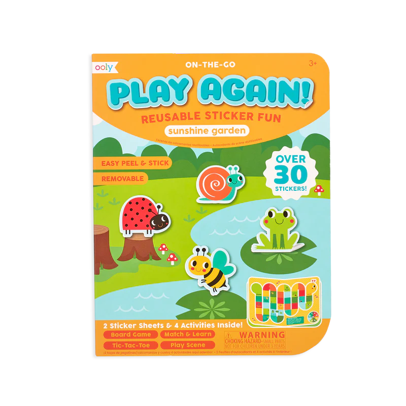 Play Again! Mini On-The-Go Activity Kit - Sunshine Garden
