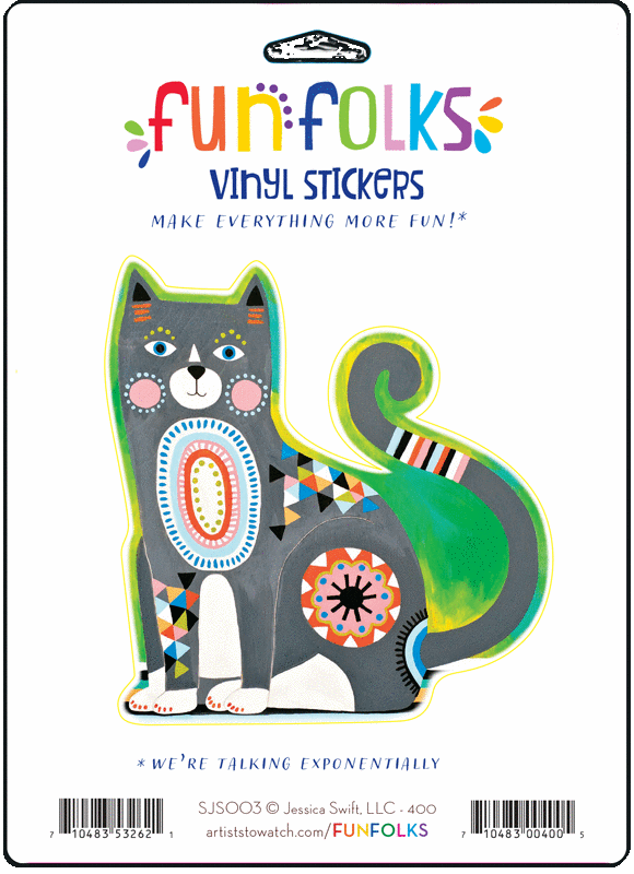 Cat Vinyl Sticker
