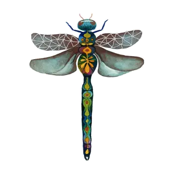 Dragonfly Vinyl Sticker