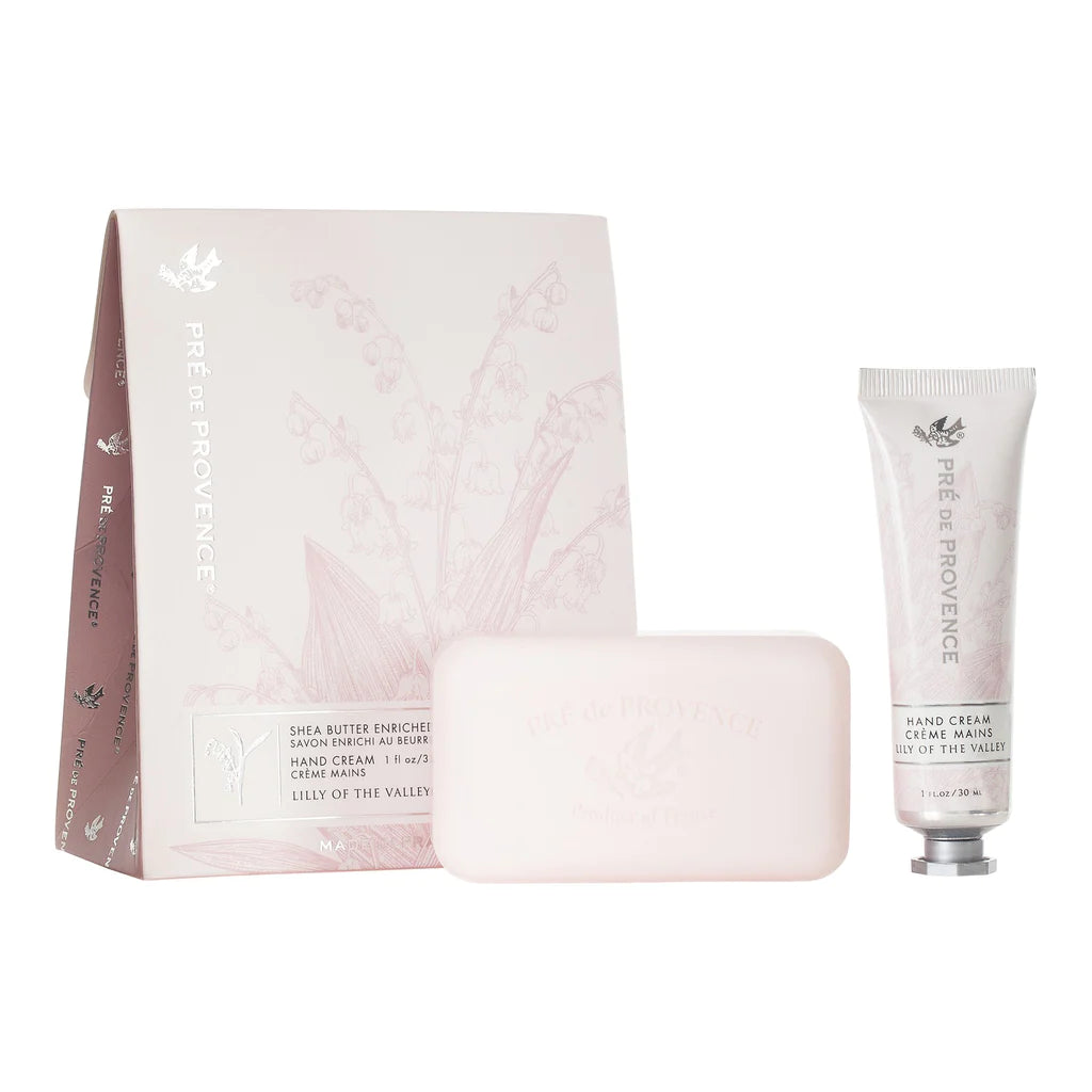 Pre De Provence Soap & Hand Cream Gift Set - Lily Of The Valley