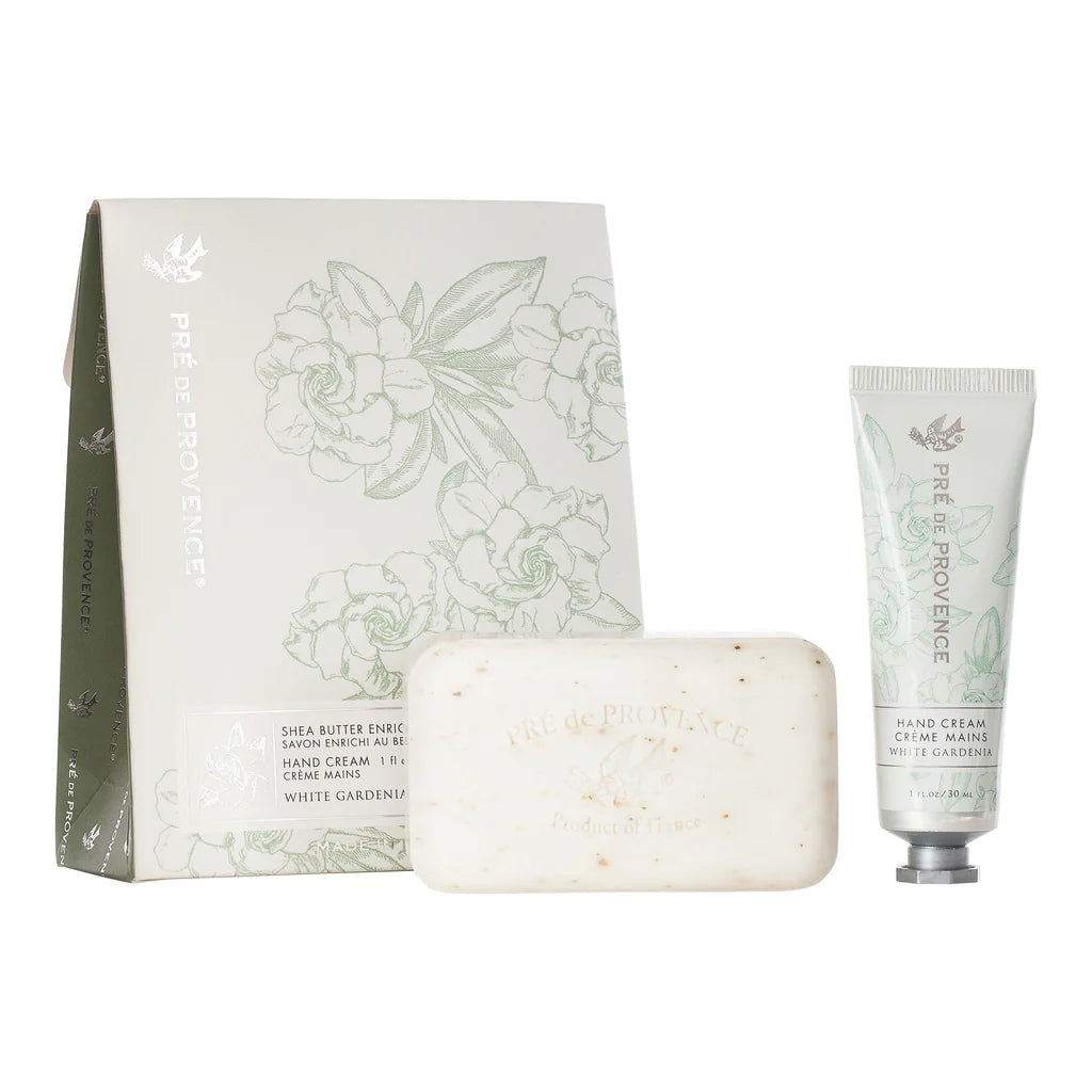 Soap & Hand Cream Gift Set - White Gardenia