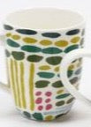 Porcelain Patterned Mug